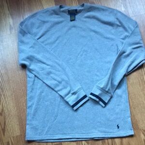 Polo by Ralph Lauren Gray Long Sleeve Sweat Shirt